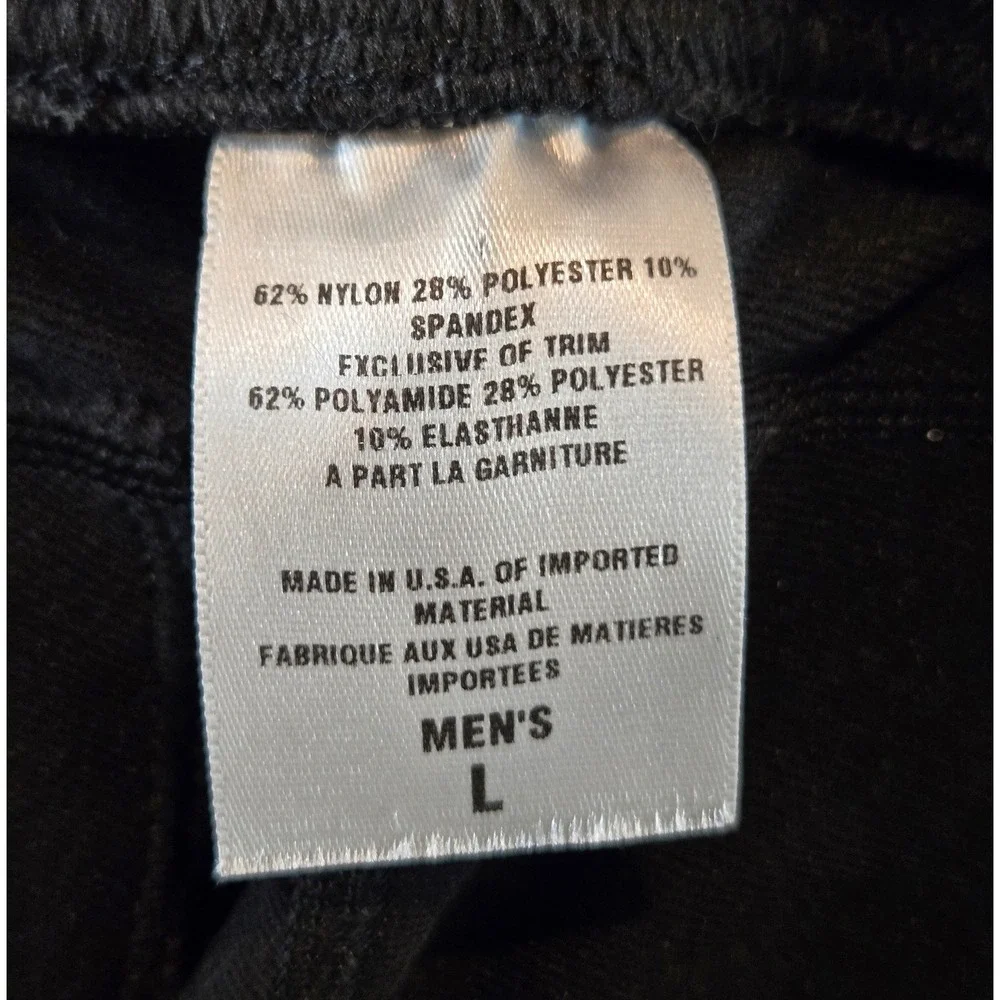 Patagonia Running Tights Men Large Black Ankle Zip Performance Pants Gorpcore